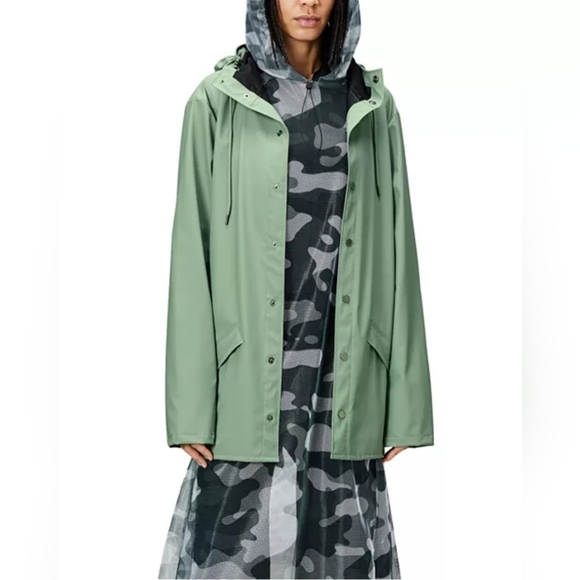 Rains Jackets & Blazers - NWT Rains Water Resistant Rain Jacket Size XXL=18